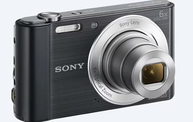 Câmera sony cyber-shot dsc-w810 preta - Câmera Semi e Profissional